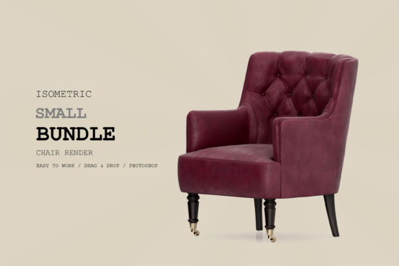 Isometric Armchair 3D Renderin Pa 149
