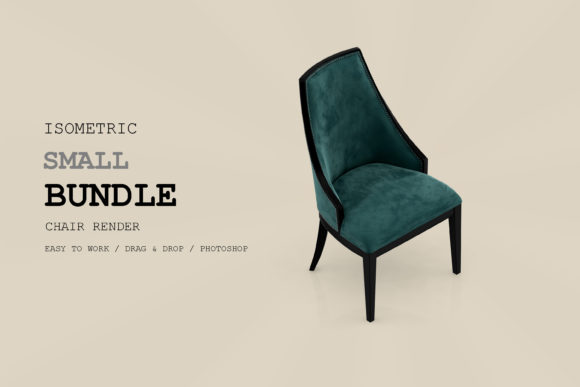 Maximizing Visual Impact with the Isometric Chair 3D Render Pack 165